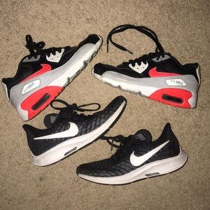 LOT📦 Kids Nike Air Max 90 & Zoom Pegasus 35